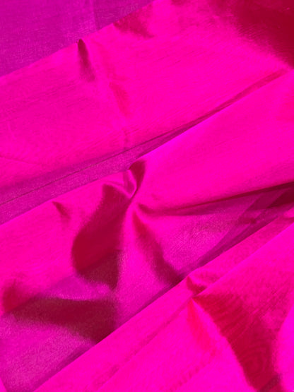 PINK SILK PURE HANDLOOM CHANDERI SAREE