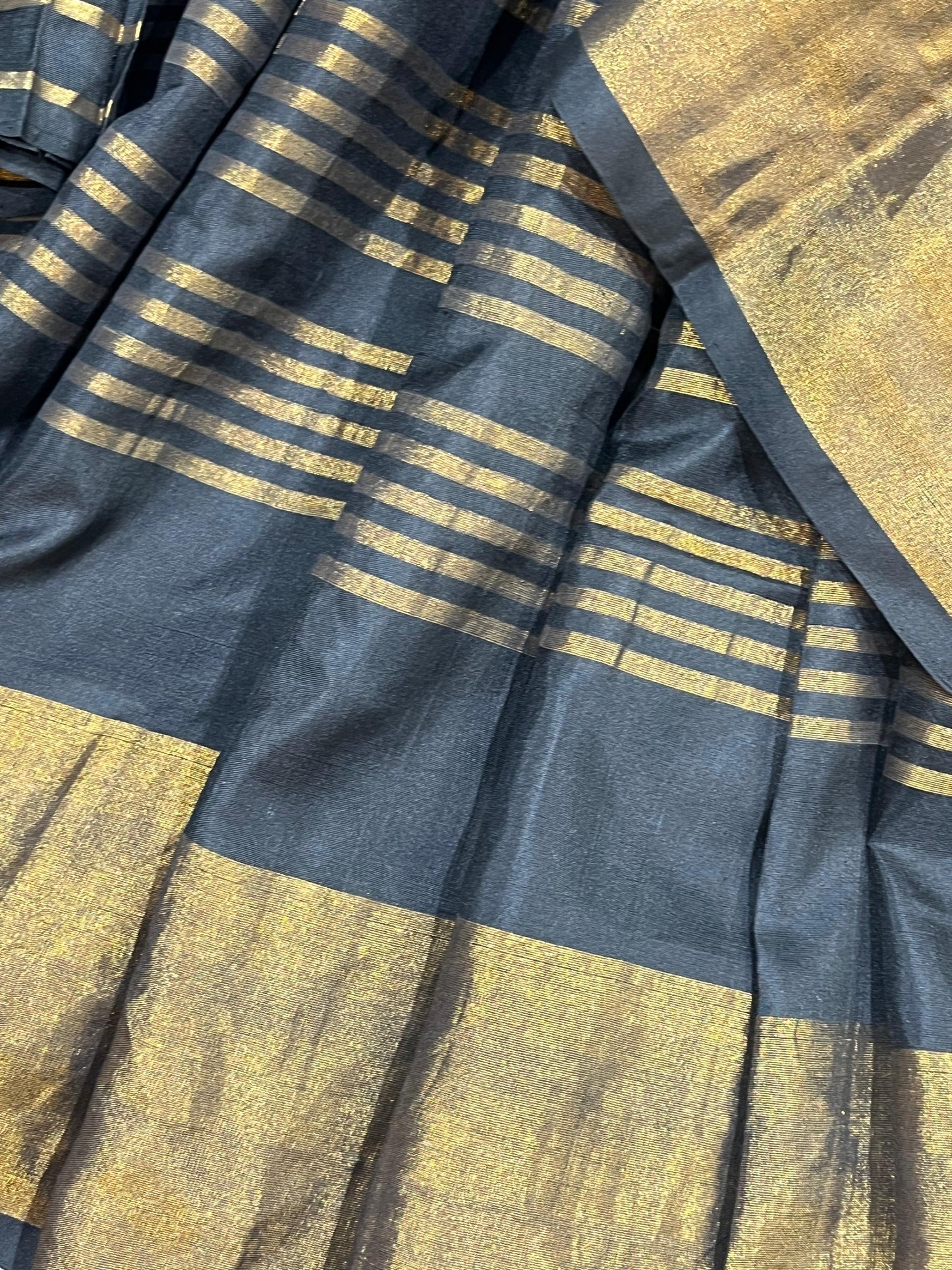 BLACK PURE HANDLOOM UPADDA SAREE