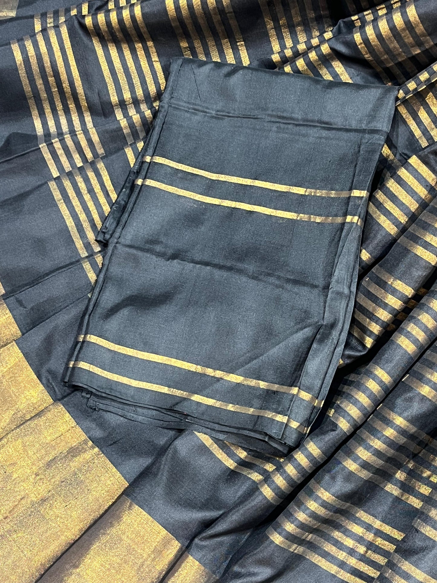 BLACK PURE HANDLOOM UPADDA SAREE