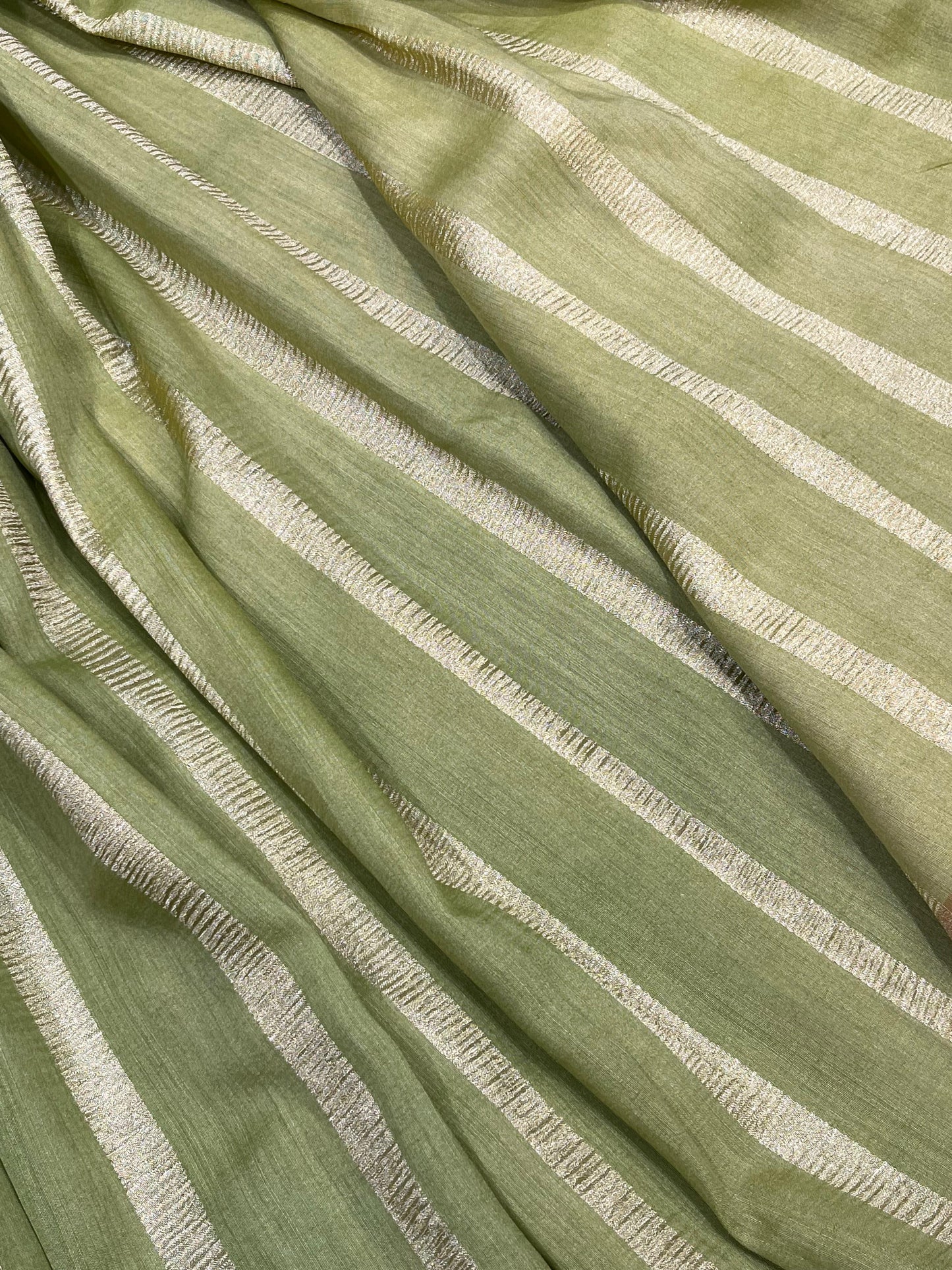 AQUA GREEN AND BLUE PURE HANDLOOM MOONGA BANARASI SAREE
