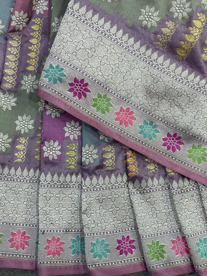 RANCART SILK PURE HANDLOOM BANARASI SAREE