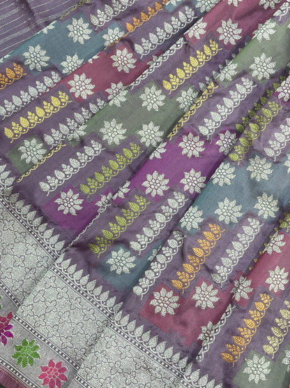 RANCART SILK PURE HANDLOOM BANARASI SAREE