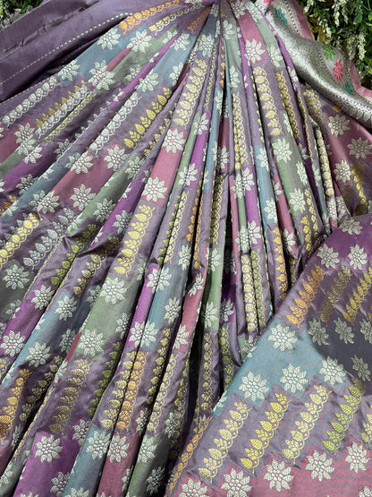 RANCART SILK PURE HANDLOOM BANARASI SAREE