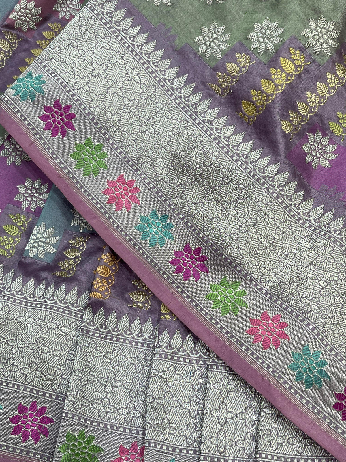 RANCART SILK PURE HANDLOOM BANARASI SAREE