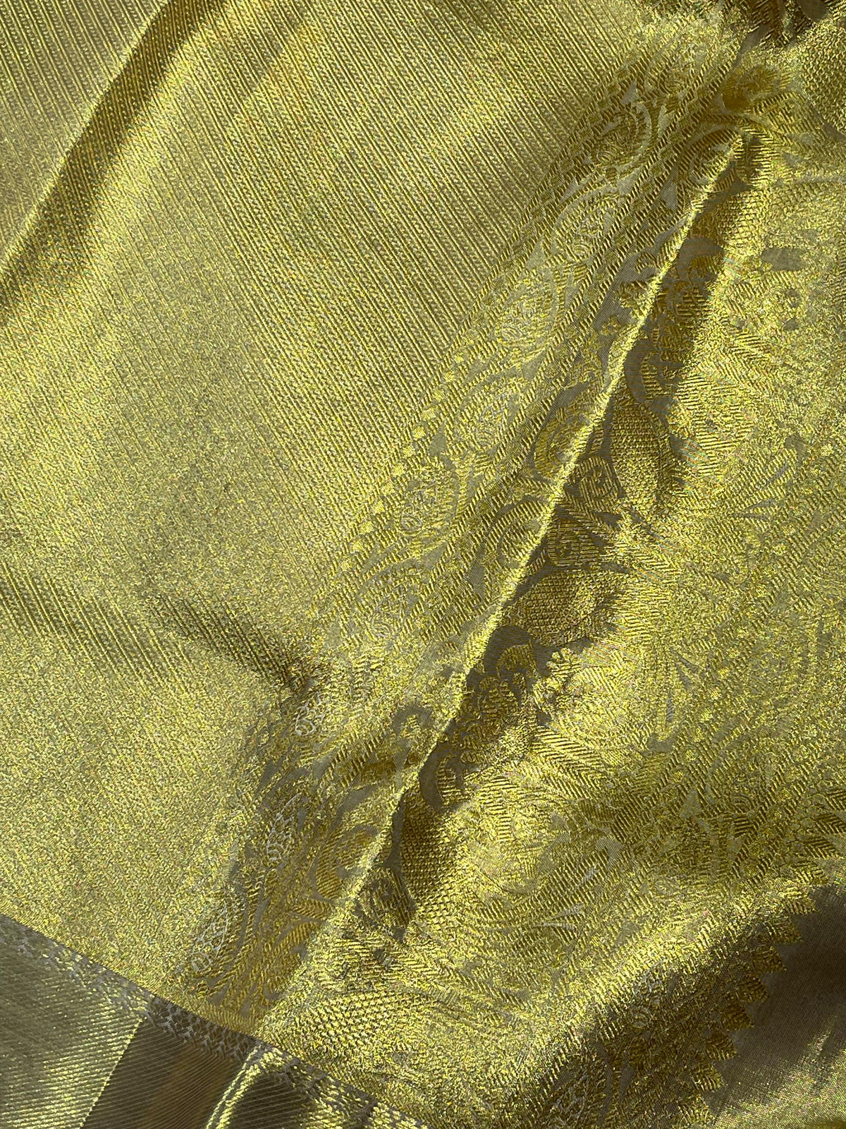 RANI PINK TISSUE PURE HANDLOOM KANJIVARAM SAREE