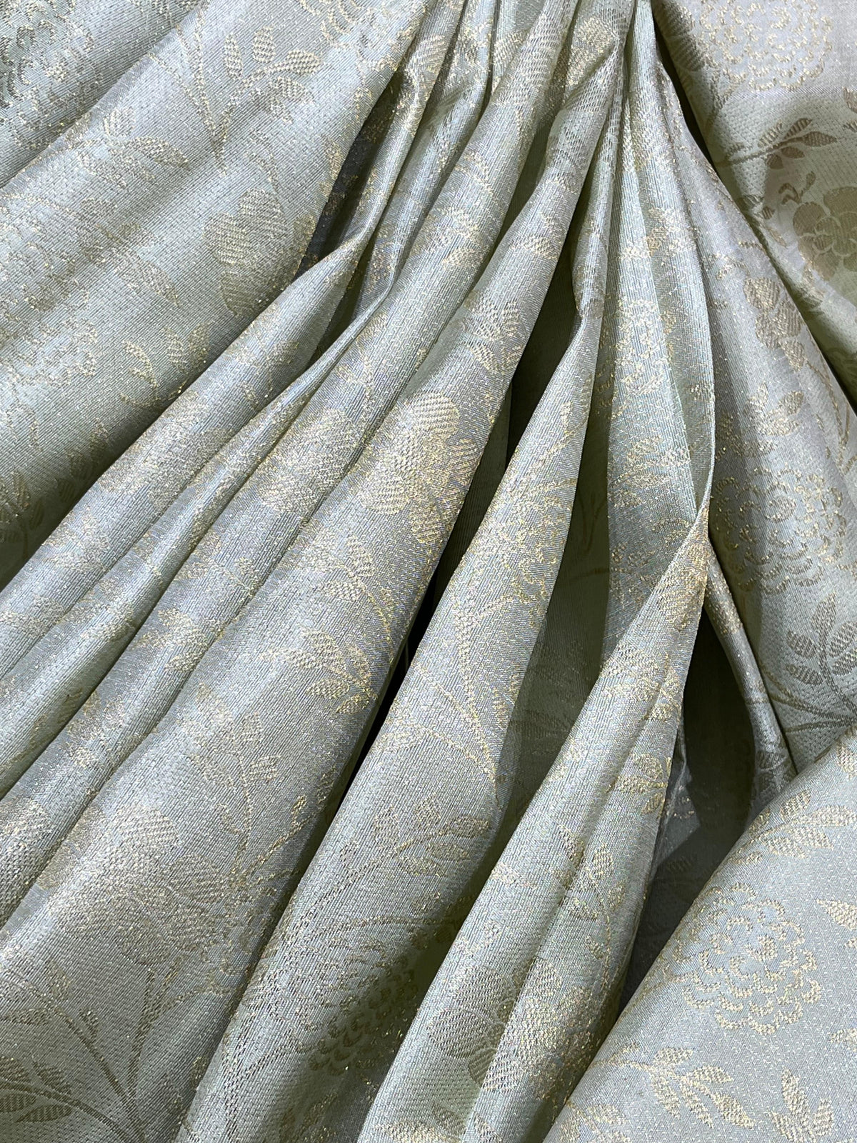 PISTA GREEN SILK PURE HANDLOOM KANJIVARAM SAREE