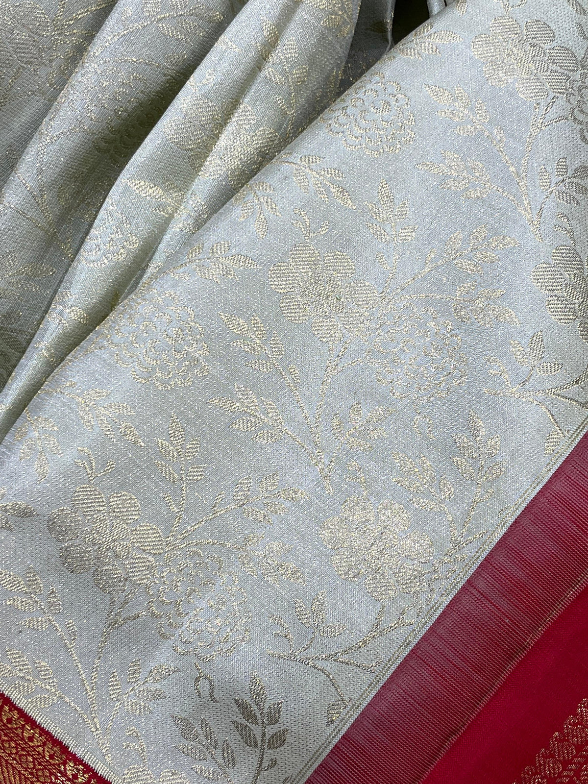 PISTA GREEN SILK PURE HANDLOOM KANJIVARAM SAREE