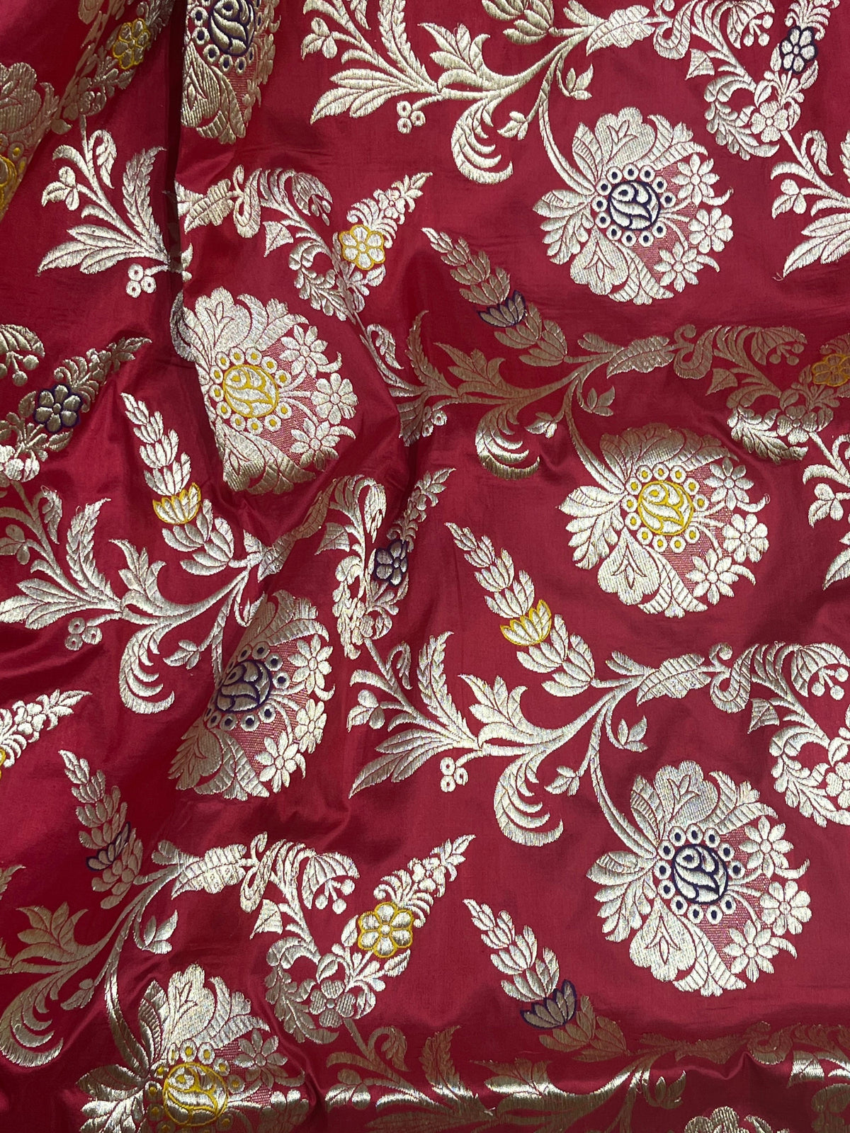 RED SILK PURE HANDLOOM BANARASI SAREE