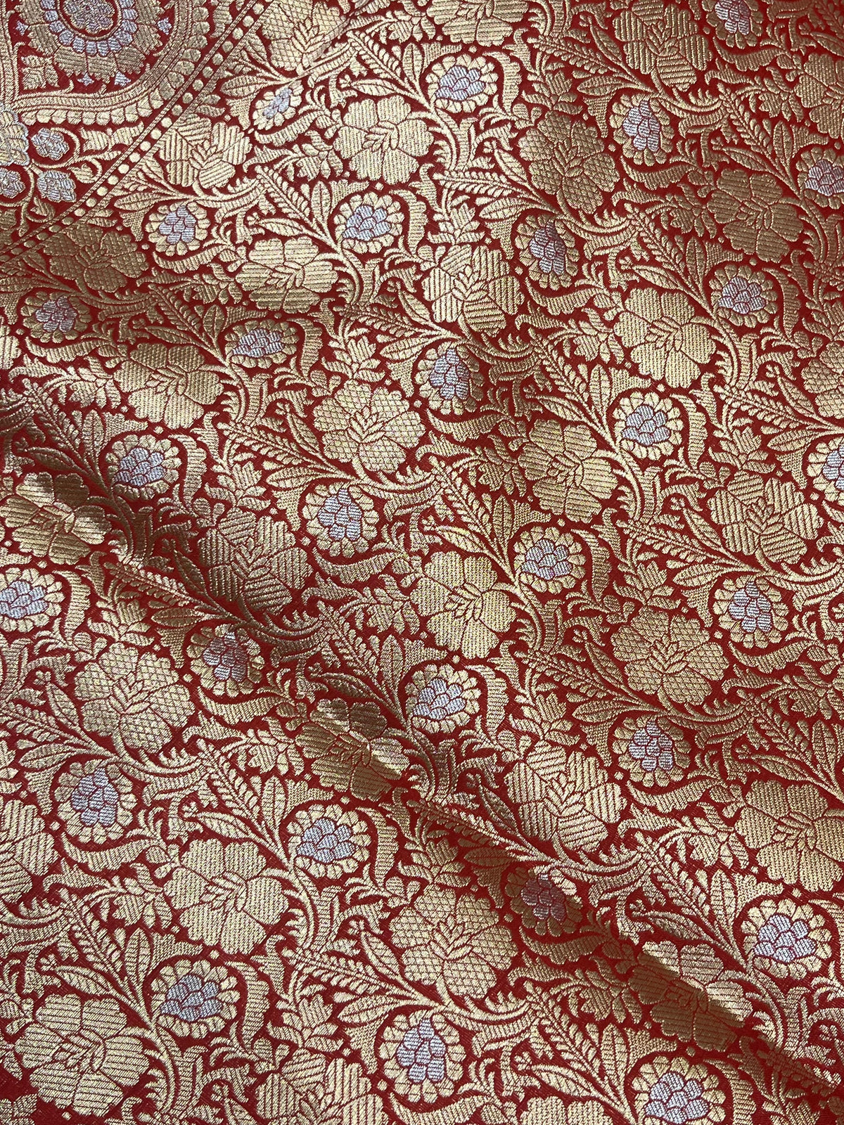 RED SILK PURE HANDLOOM BANARASI SAREE