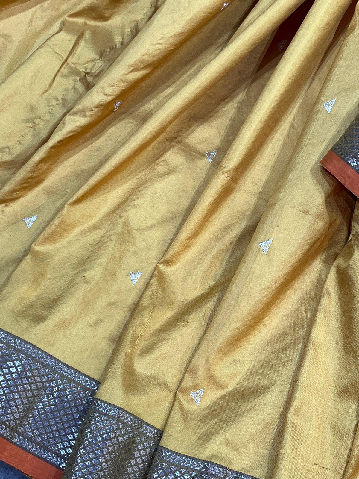 YELLOW SILK PURE HANDLOOM PAITHANI SAREE