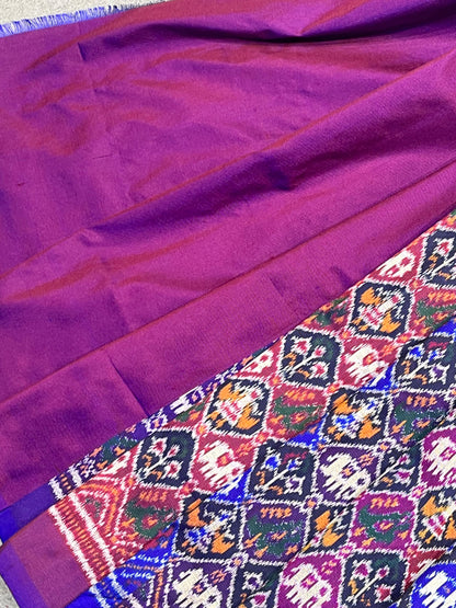RANGCART SILK PURE HANDLOOM IKKAT SAREE