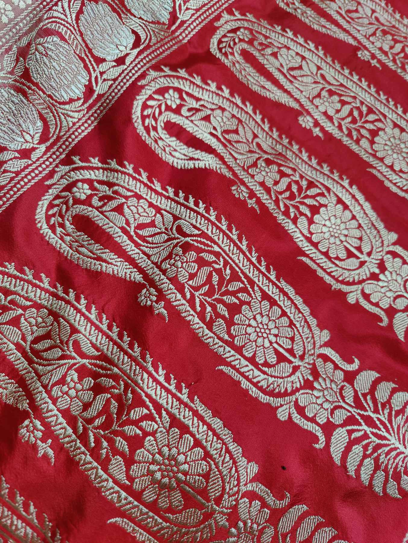 PASTEL RANGCART SILK  PURE HANDLOOM BANARASI SAREE
