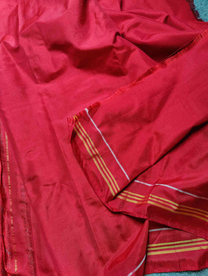 GREEN SILK PURE HANDLOOM DOUBLE IKKAT PATAN PATOLA SAREE