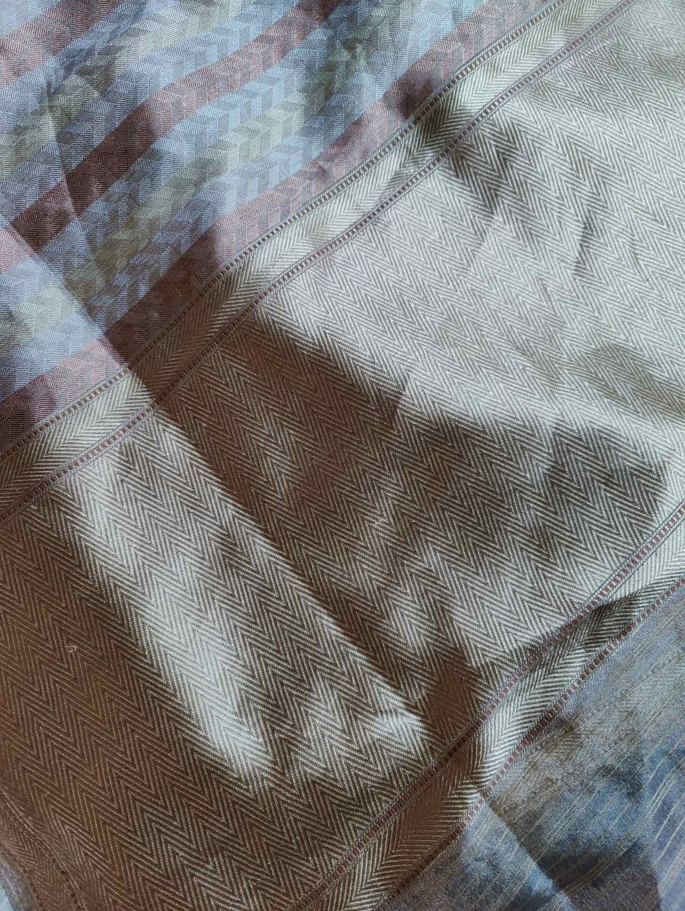 GOLD SILVER COPPER TISSUE PURE HANDLOOM BANARASI SAREE