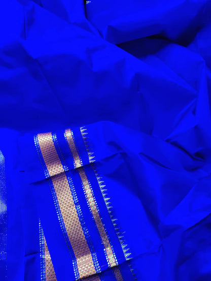 PINK SILK PURE HANDLOOM IRKAL SAREE