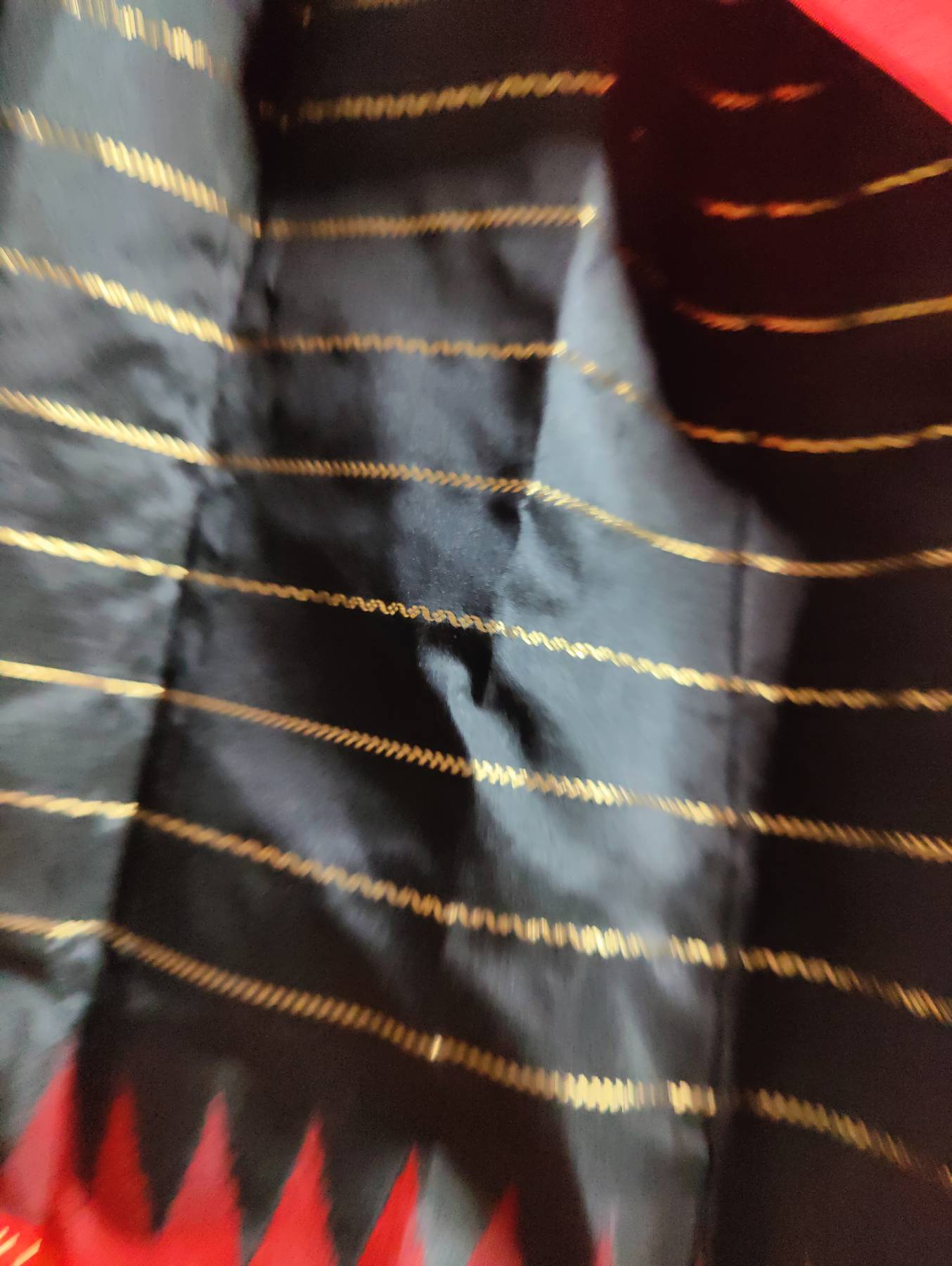 BLACK SILK PURE HANDLOOM  IRKAL SAREE