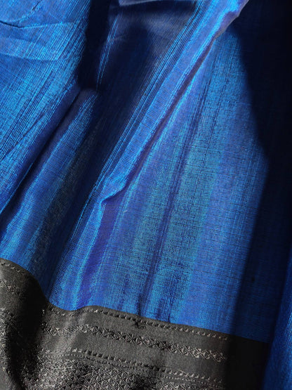 ROYAL BLUE SICO PURE HANDLOOM IRKAL SAREE
