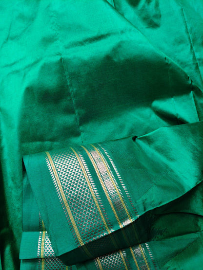 PINK SILK PURE HANDLOOM IRKAL SAREE