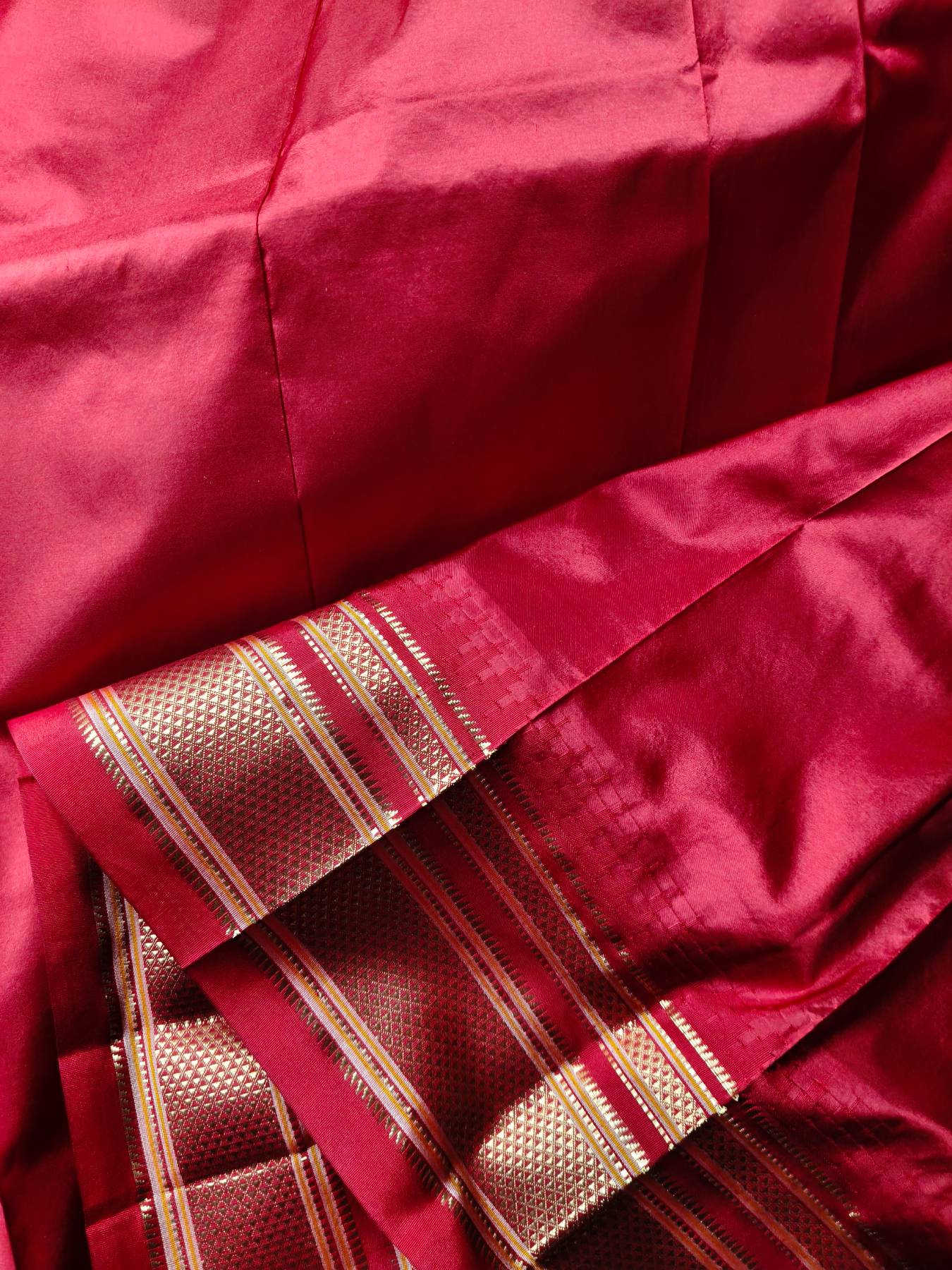 WHITE SILK PURE HANDLOOM IRKAL SAREE