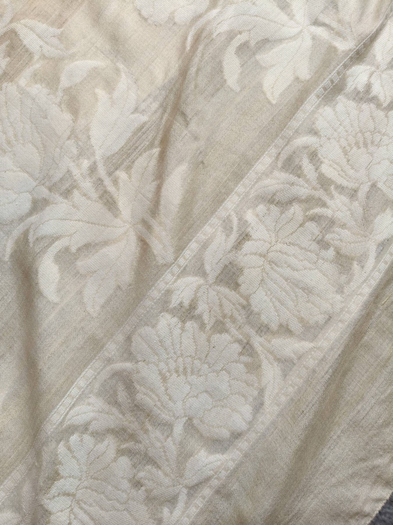 ONION PINK DUPION SILK PURE HANDLOOM BANARASI SAREE