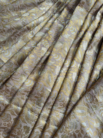 LIGHT PINK  SILK PURE HANDLOOM BANARASI SAREE