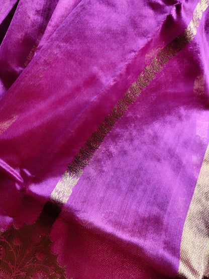 PINK SILK PURE HANDLOOM CHANDERI SAREE