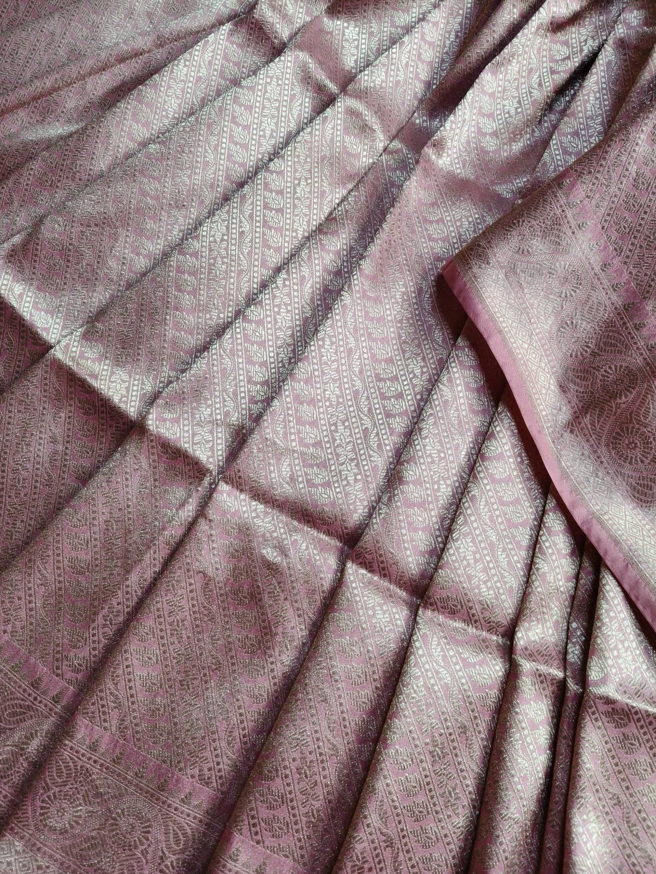PINK SILK PURE HANDLOOM BANARASI SAREE