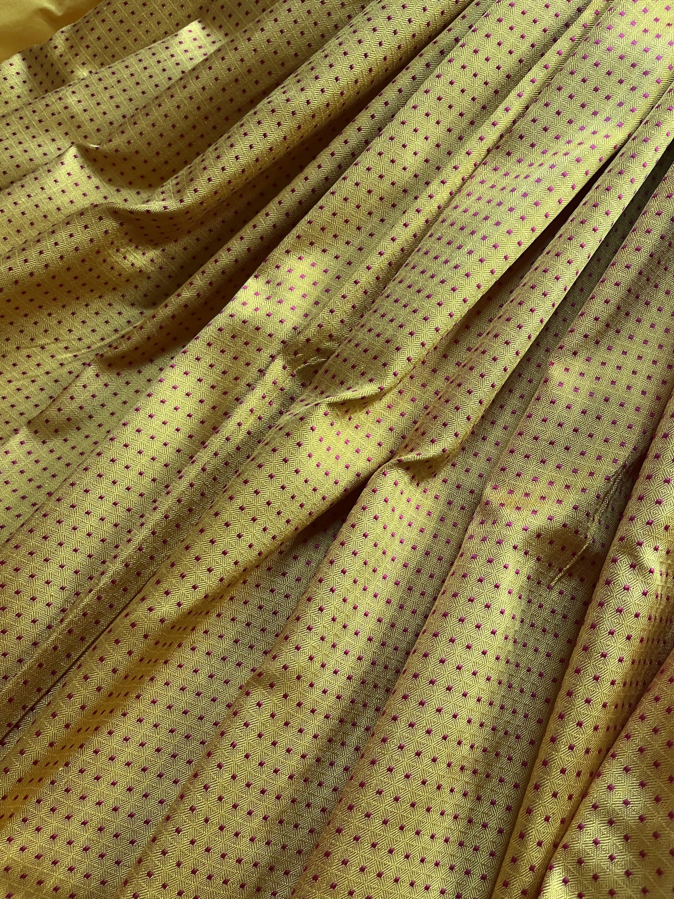 YELLOW ORANGE DO RUKHI SILK PURE HANDLOOM BANARASI SAREE