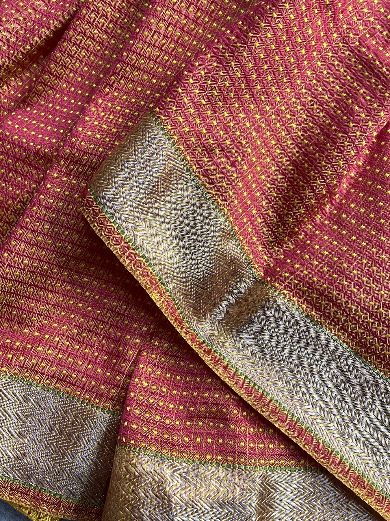 YELLOW ORANGE DO RUKHI SILK PURE HANDLOOM BANARASI SAREE