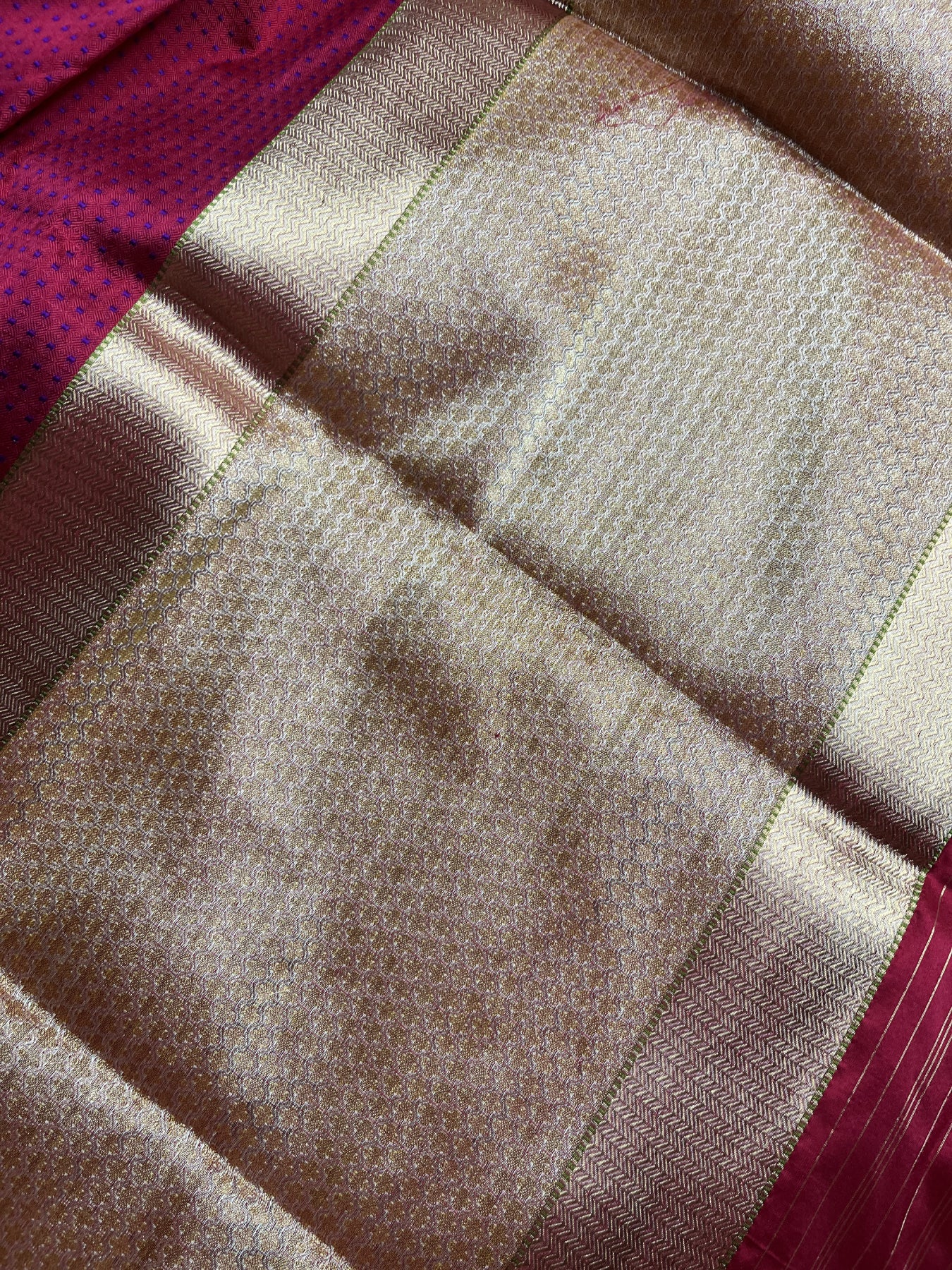 PINK PURPLE DO RUKHI SILK PURE HANDLOOM BANARASI SAREE