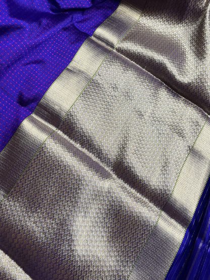 PURPLE PINK DO RUKHI SILK PURE HANDLOOM BANARASI SAREE