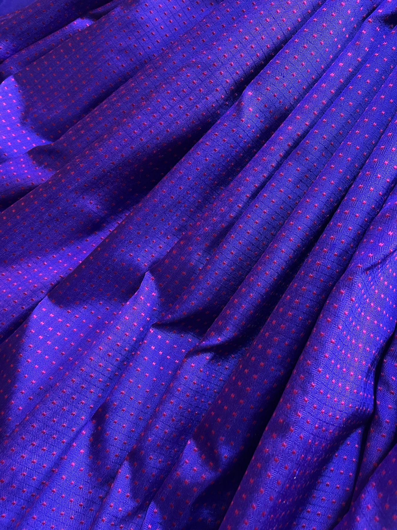 PURPLE PINK DO RUKHI SILK PURE HANDLOOM BANARASI SAREE